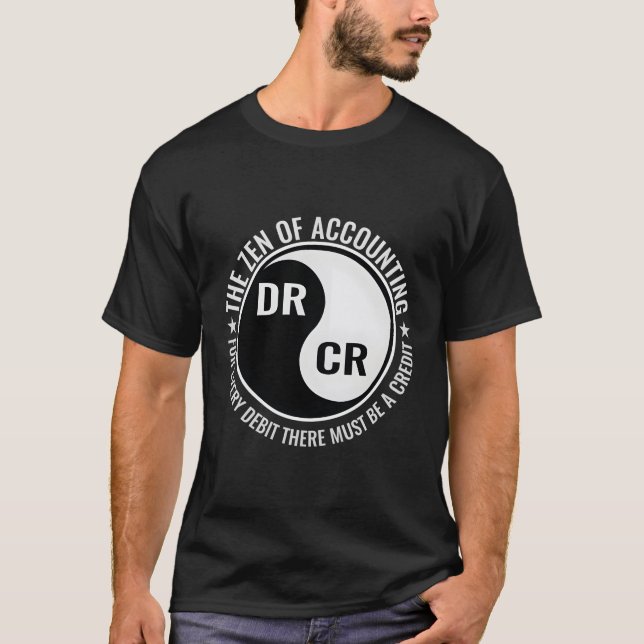 Camiseta Zen Do Contabilista (Frente)