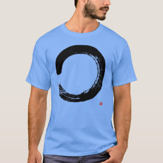 Camiseta Zen Enso Artístico Japonês Enso Circle Pintura