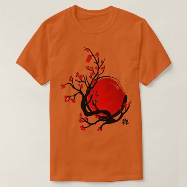 Camiseta Zen Enso Circle (Frente do Design)