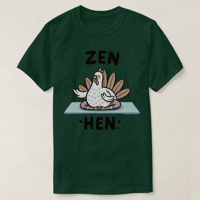 Camiseta Zen Hen (Frente do Design)