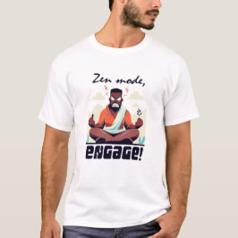 Camiseta Zen Mode, Engage! ⚡ Adultação é uma falha