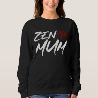 Camiseta Zen Mum  Mothers Day Meditation and Yoga Mum Meme