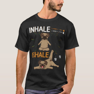 Camiseta Zen Namaste Meditação Animal Bulldog Yoga engraçad