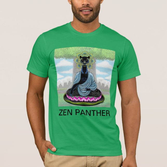 Camiseta Zen Panther (Frente)