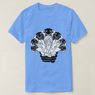 Camiseta zen preto e branco