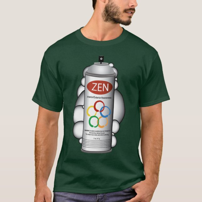 Camiseta Zen-pulverizador (Frente)