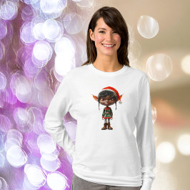 Camiseta Zen Teen Christmas Elf Women's Tee