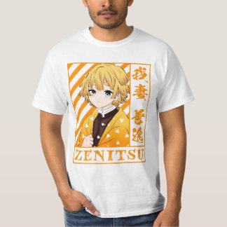Camiseta Zenitsu Kimetsy em yaiba