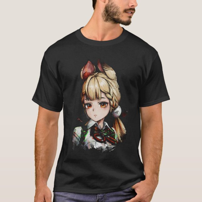 Camiseta Zenless Zone Zero Alice Thymefield Espaço Assustad (Frente)