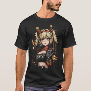 Camiseta Zenless Zone Zero Burnice Branco Pós-combustão Cha