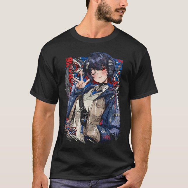 Camiseta Zenless Zone Zero Ellen Joe Botas de Combate de Em (Frente)