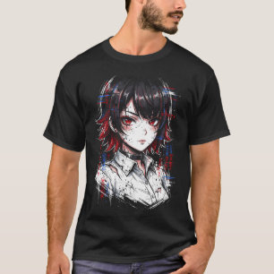Camiseta Zenless Zone Zero Ellen Joe Olhos Vermelhos Relaxa
