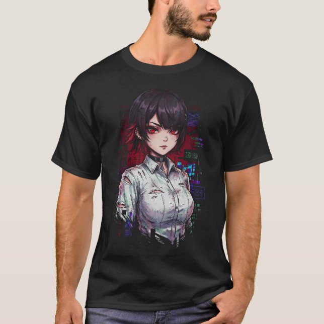 Camiseta Zenless Zone Zero Ellen Joe Victoria Serviço de Li (Frente)