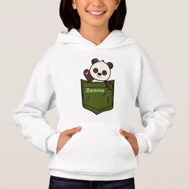 Camiseta Zenno Cute Panda (Frente)