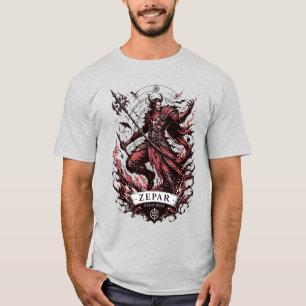 Camiseta Zepar Comandante Carmesim do Caos