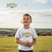 Zeppelin Dirigível Retro Ficção Científica Blimp