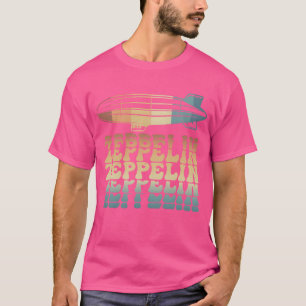 Camiseta Zeppelin Retro Vintage Pôr do Sol 70s 80s