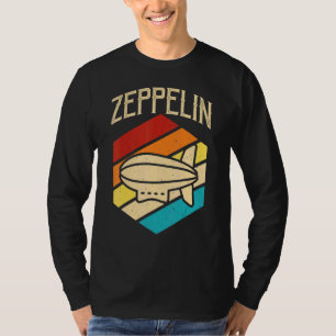 Camiseta Zeppelin Retro Vintage Pôr do Sol 70s 80s Desgasta