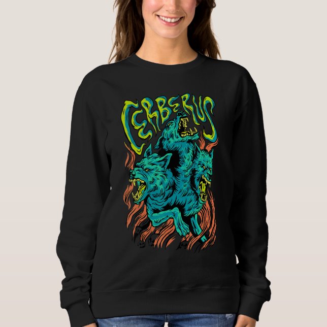 Camiseta Zerberus Helldog Greece Myths Cerberus (Frente)