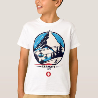 Camiseta Zermatt 4478 - Esquiando no Problemhorn