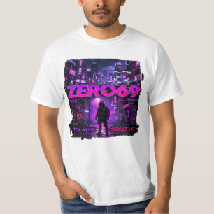 Camiseta ZERO69 Glitch Division – Protocolo da Meia-Noite