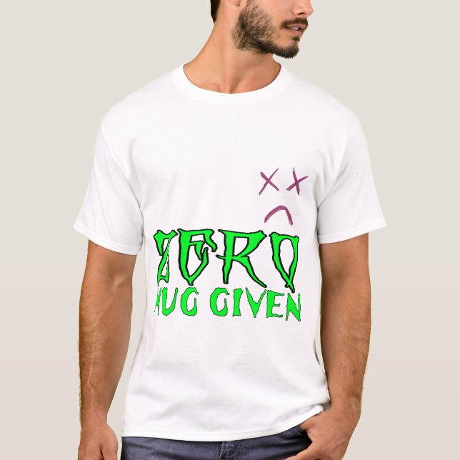 Camiseta Zero abraço dado (Frente)
