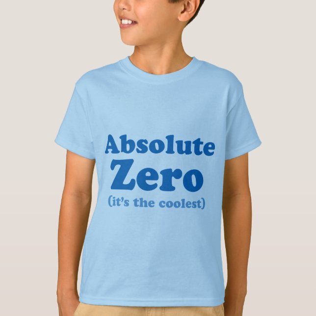 Camiseta Zero absoluto (Frente)