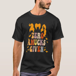 Camiseta Zero Amucks Administrados Com A Bruxa De Bat Hallo