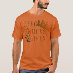 Camiseta Zero Amucks Engraçado Dão Uma Bela Amuck Com Hallo