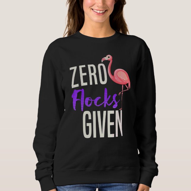 Camiseta Zero Blocos Dado Flamingo Sarcasm (Frente)