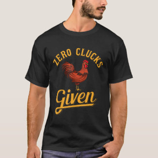 Camiseta Zero Clucks Administrados Pelo Frigorífico De Fran