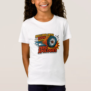 Camiseta “Zero Desculpas” Rodando na Cadeira de Rodas de 20