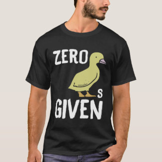 Camiseta Zero Ducks Given  Duck