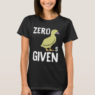 Camiseta Zero Ducks Given  Duck