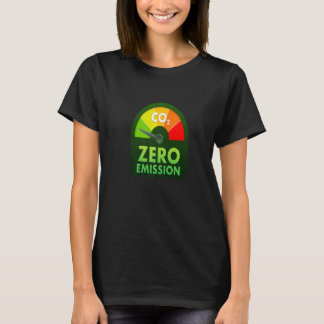 Camiseta Zero Emissions Owner   Electric Car Drive The Futu