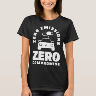 Camiseta Zero Emissões Sem Concessões Bateria Elétrica Ve