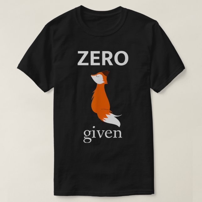 Camiseta Zero Fo Dado (Frente do Design)