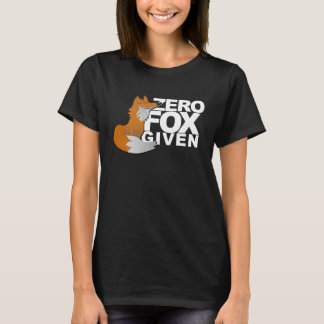 Camiseta Zero Fox Dado Raposa Gagueira