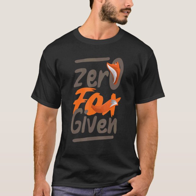 Camiseta Zero Fox Dado Sarcasmo Dizendo Sarcasmo (Frente)