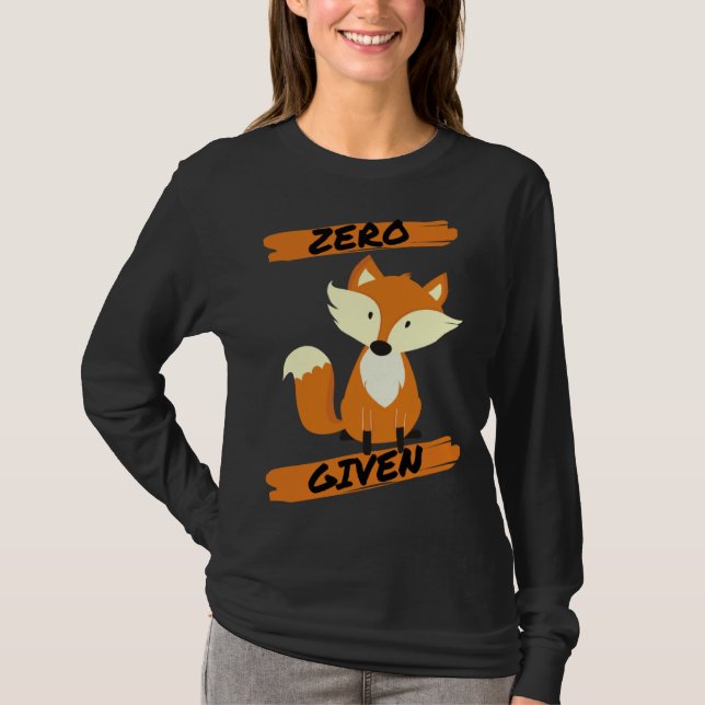 Camiseta Zero Fox Given  Pun (Frente)