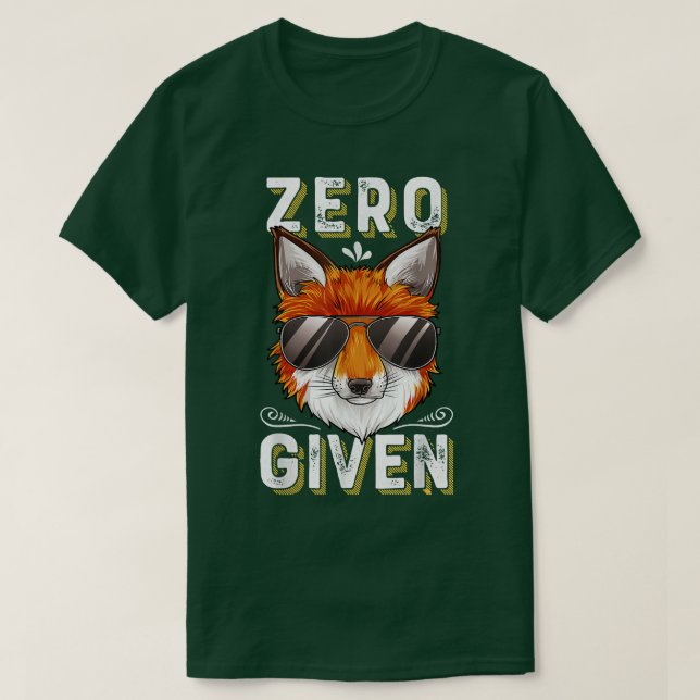 CAMISETA ZERO FOXS ADMINISTRADO (Frente do Design)