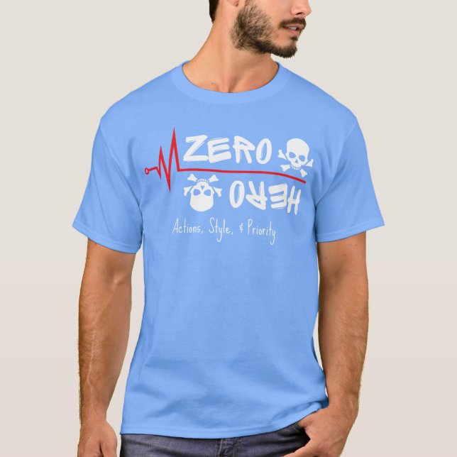Camiseta Zero Hero vintage (Frente)