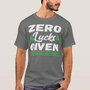 Camiseta Zero Luchas Dado Ao Dia de São Patrício Para A Cam
