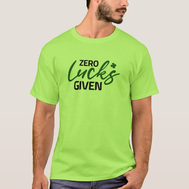 Camiseta Zero Luzes Dadas (Frente)