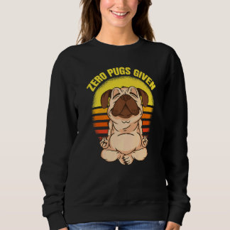 Camiseta Zero Pugues Dado Cachorro Fazendo Yoga Vintage Nam
