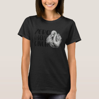 Camiseta Zero Rebanhos Dado Animal Flamingo Para Homens Mul