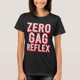 Camiseta Zero Reflexo de Gagueira, Meme Divertido da Festa