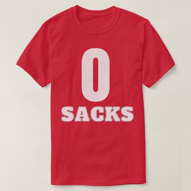 Camiseta zero sacos 1 (Frente do Design)