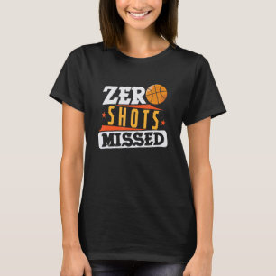 Camiseta Zero Shots de basquete faltando