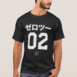 Camiseta Zero Two Japonês Anime Jersey